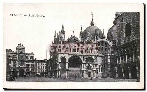 Italie Italia Venise Cartes postales Saint MArc