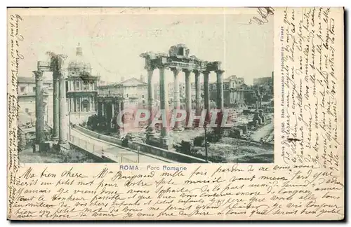 Italie Italia Roma Cartes postales Foro romano