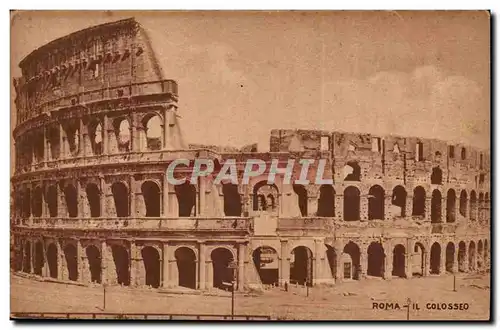 talie Italia Roma Cartes postales Il Colosseo