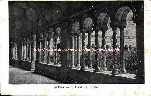 Italie italia Roma Cartes postales S Paolo Chiostro