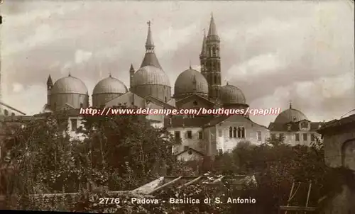 Italie italia Padova Ansichtskarte AK Basilica di S Antonio