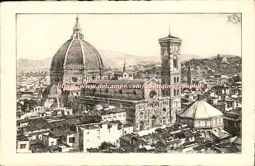 Italie italia Firenze Ansichtskarte AK Il Duomo