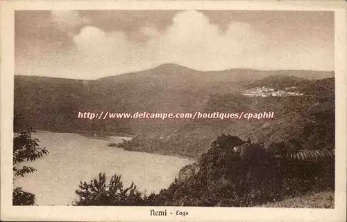 Italie italia Nemi Cartes postales Lago