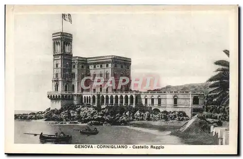 Italie Italia Genova Cartes postales Cornigliano Castello Raggio