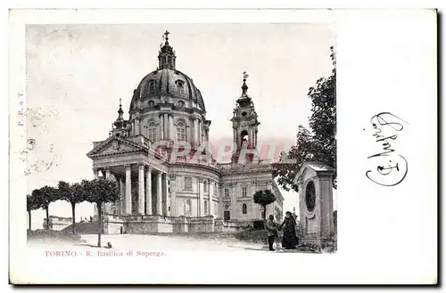 Italie Italia Torino Cartes postales R Basilica di Superga