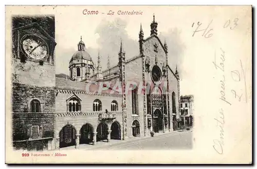 Italie Italia Como Cartes postales la cattedrale