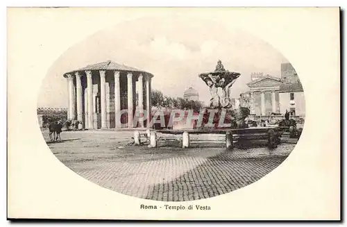 Italie Italia Roma Cartes postales Templo di VEsta