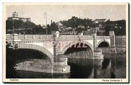 Italie Italia Torino Ansichtskarte AK Ponte Umberto I