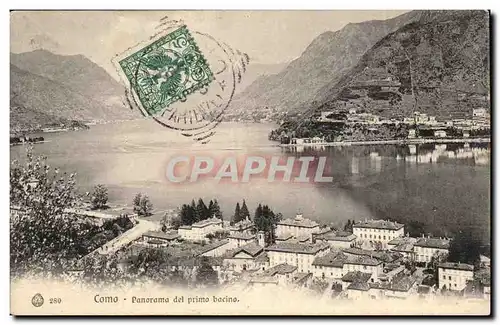 Italie Italia Como Cartes postales Panorama del primo bacino