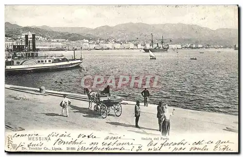 Italie Italia Messina Cartes postales Veduta del Porto