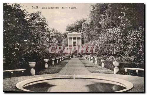 Italie Italia Pegli Cartes postales Villa Pallavicini Caffe e Viale