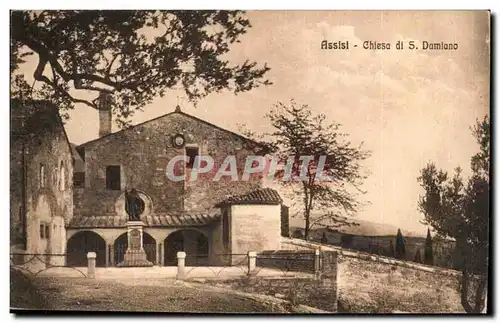 Italie Italia Assisi Ansichtskarte AK Chiesa di S Damanio