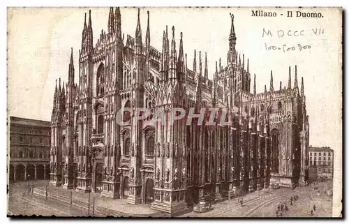 Italie Italia Milano Ansichtskarte AK Il Duomo