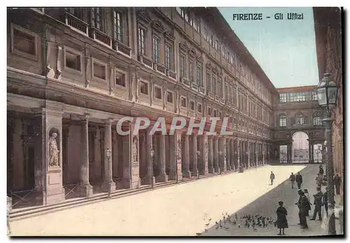 Italie Italia Firenze Cartes postales Gli Uffizi