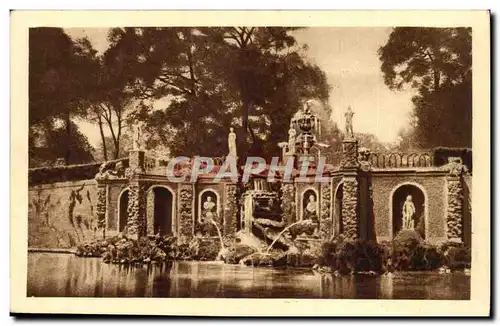 Italie Italia Roma Ansichtskarte AK Villa Pamphili Giuchi d&#39acqua con cascate