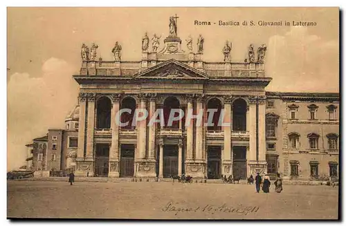 Italie Italia Roma Ansichtskarte AK Basilica di S Giovanni in Laterano