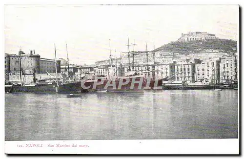 Italy - Italie - Napoli - Naples - San Marino del marre - bataeu - Cartes postales