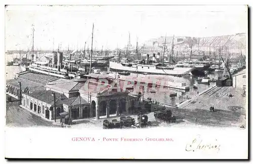 Italy - Italie - Genova - Genoa - Ponte Federico Guglielmo - Cartes postales