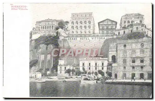 Italy - Italie - Sorrento - Hotel Vittoria -Cartes postales