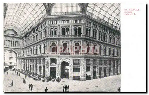 Italie - Italy -napoli - Naples - Galleria Umberto- Ansichtskarte AK