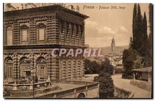 Italie - Italy - Firenze - Florence - Palazzo Pitti largo- Ansichtskarte AK