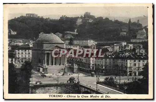 Ansichtskarte AK Italie Italia Torino Chiesa la Gran madre di Dio