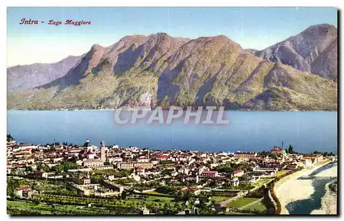 Cartes postales Italie Italia Intra Lago maggiore