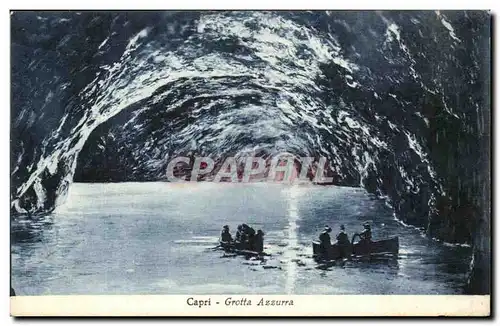 Ansichtskarte AK Italie Italia Capri Grotta Azzura
