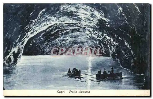 Cartes postales Italie Italia Capri Grotta Azzura