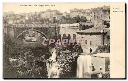 Ansichtskarte AK Italie Italia panorama visto dal templo della Sibilla Tivoli Prov di Roma