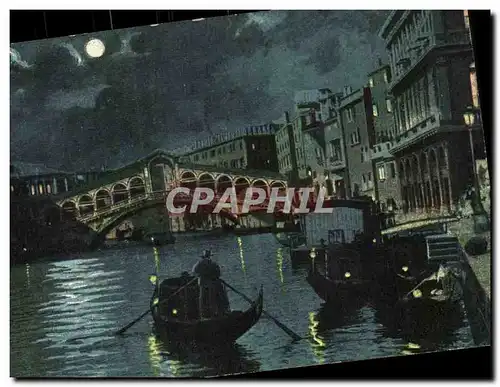 Cartes postales Italie Italia Venezia Ponte di Rialto Venice