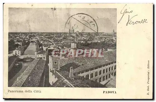 Ansichtskarte AK Italie Italia padova Panorama della Citta