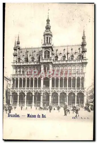 Belgie Belgique Bruxelles Cartes postales Maison du roi