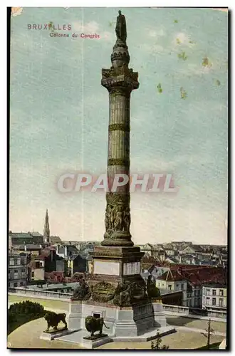 Belgie Belgique Bruxelles Cartes postales Colonne du Congres