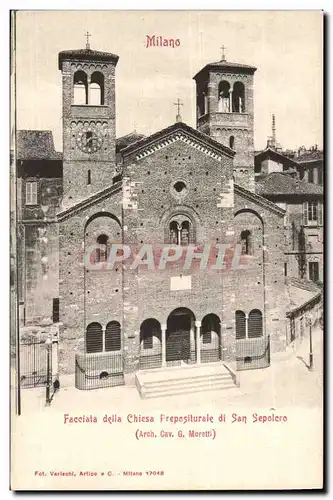 Italie Italia Cartes postales Facciata delle chiesa Prepositurale di SAn Sepolero