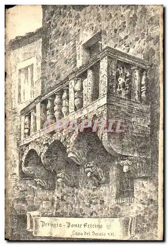 Italie Italia Cartes postales Perugia Ponte Felcino Casa del Scolo