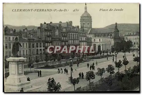 Puy de Dome- Clermont-Ferrand-Place de jaude-Cartes postales