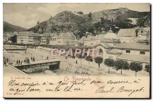 Puy de Dome- Le Bourboule- La Roche des Fees--Ansichtskarte AK