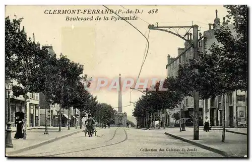 Puy de Dome- Clermont-Ferrand-Boulevard de la Pyramide--Cartes postales