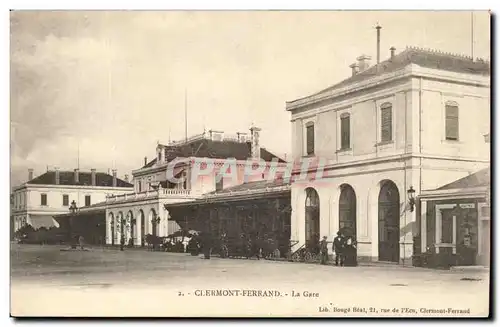 Puy de Dome- Clermont-Ferrand- La Gare--Cartes postales