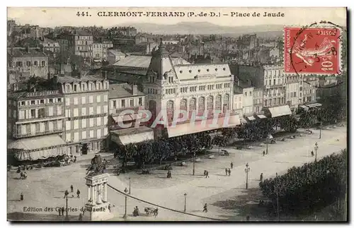 Puy de Dome- Clermont-Ferrand-Perspective de la Place de Jaude- Prosper Thonier Le Mans--Cartes postales