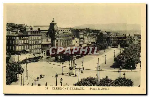 Puy de Dome- Clermont-Ferrand- La Place de Jaude- --Cartes postales