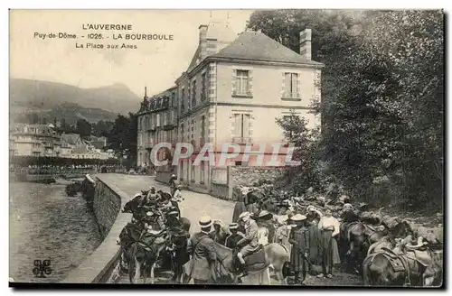 Puy de Dome-La Bourboule-La Place aux Anes --Ansichtskarte AK