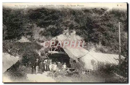 Puy de Dome Chatel-Guyon-La Source Miraton - -Ansichtskarte AK