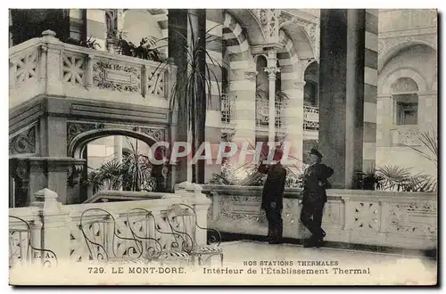 Puy de Dome- Le Mont Dore- Nos Stationst Thermal-Interieur de l&#39Etablissement THermal -Cartes postales