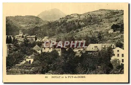 Puy de Dome- Royat- Vue Pittoresque-Puy de Dome -Cartes postales