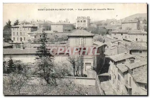 Puy de Dome-Saint Didier Au mont D&#39Or- Vue Generale et Nouvelle Mairie -Cartes postales