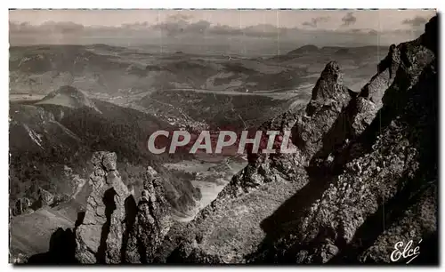 Puy de Dome- Le Mont Dore- Les Aiguilles de la Vallee d&#39Enfer -Ansichtskarte AK