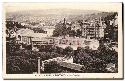 Puy de Dome- Royat- Le Casino--Cartes postales