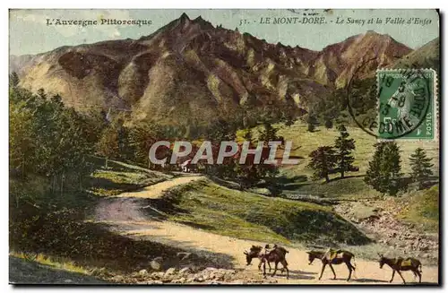 Puy de Dome- Mont Dore- Le Sancy et la Vallee d&#39Enfer-ane--Cartes postales